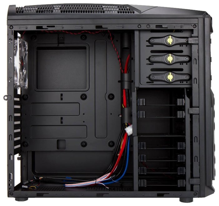 Компьютерный корпус IN WIN GT1 (BWR145) w/o PSU Black (фото modal 3)