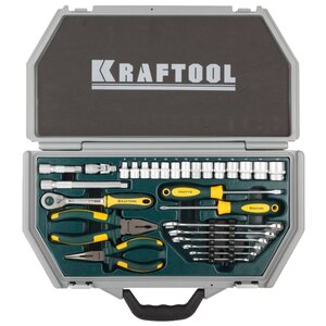 Набор автомобильных инструментов Kraftool 27975-H28 (фото modal nav 1)