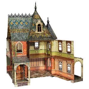 Сборная модель Умная Бумага Кукольный дом (283) (фото modal nav 2)