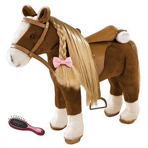 Gotz коричневая лошадь с расчёской (3402375) (фото modal nav 1)