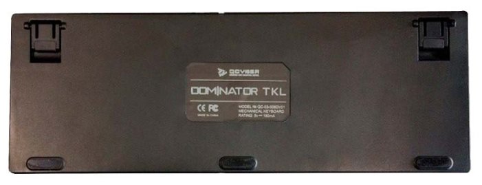 Клавиатура Qcyber Dominator TKL Black USB (фото modal 2)
