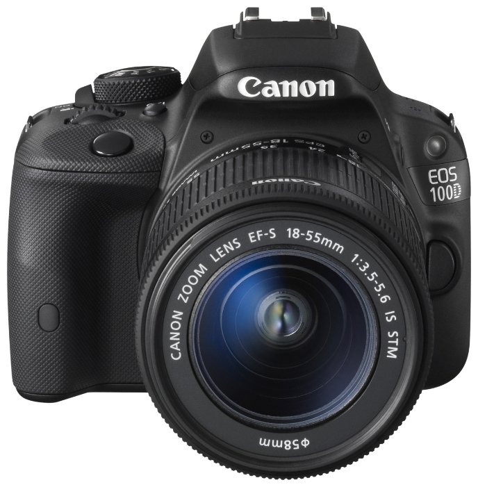 Зеркальный фотоаппарат Canon EOS 100D Kit (фото modal 1)