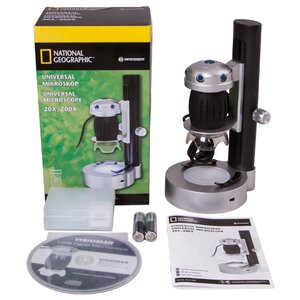Микроскоп BRESSER National Geographic USB, со штативом (фото modal nav 8)