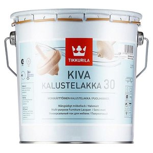 Лак Tikkurila Kiva 30 (2.7 л) (фото modal nav 1)