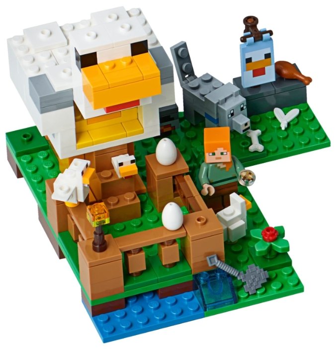 Конструктор LEGO Minecraft 21140 Курятник (фото modal 3)
