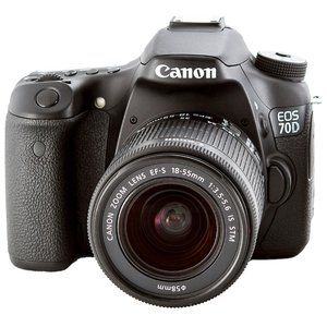 Зеркальный фотоаппарат Canon EOS 70D Kit (фото modal nav 1)