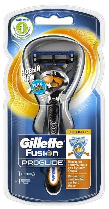 Бритвенный станок Gillette Fusion ProGlide Flexball (фото modal 1)