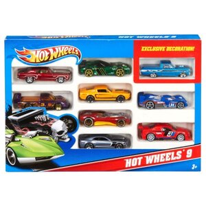 Набор машин Mattel Hot Wheels 10 штук в ассортименте (54886) 1:64 7 см (фото modal nav 8)