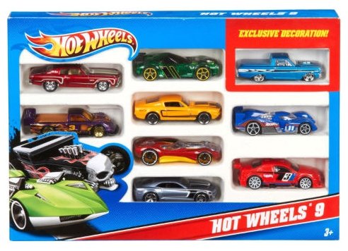 Набор машин Mattel Hot Wheels 10 штук в ассортименте (54886) 1:64 7 см (фото modal 8)