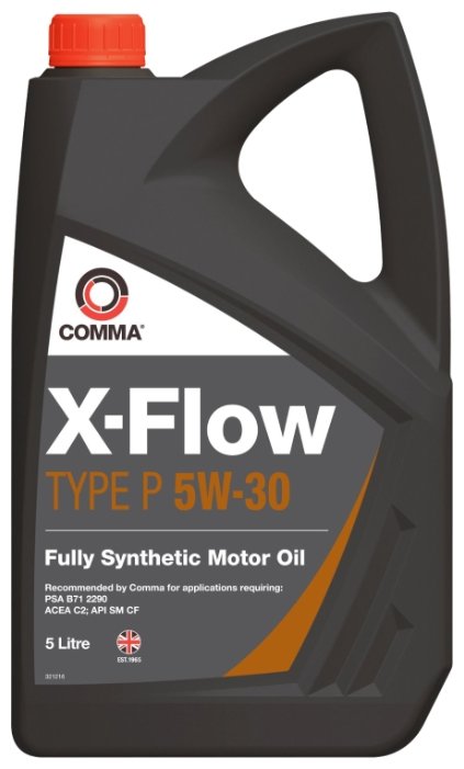 Моторное масло Comma X-Flow Type P 5W-30 5 л (фото modal 1)