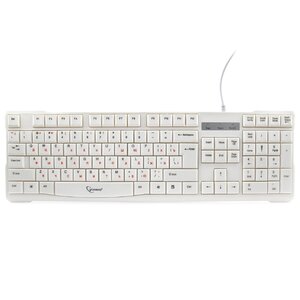Клавиатура Gembird KB-8352U White USB (фото modal nav 1)
