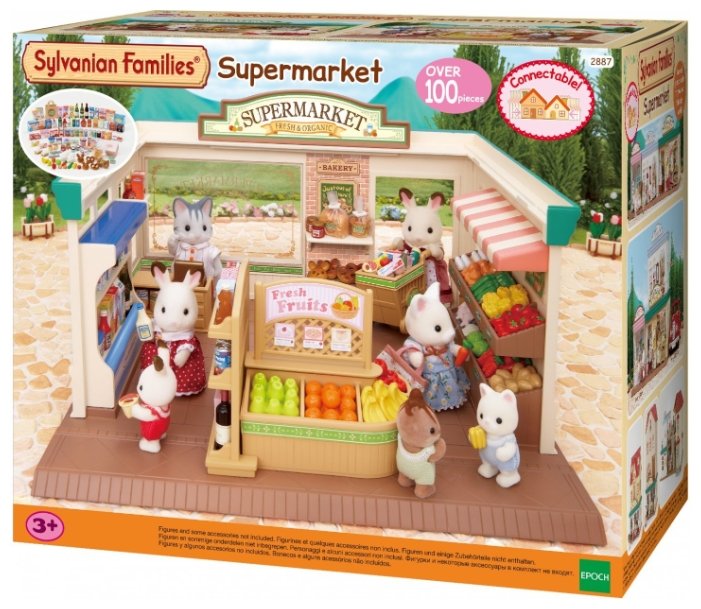 Игровой набор Sylvanian Families Супермаркет 2887 (фото modal 4)