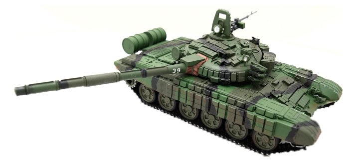 Сборная модель ZVEZDA Российский основной танк с активной броней Т-72Б (3551) 1:35 (фото modal 1)