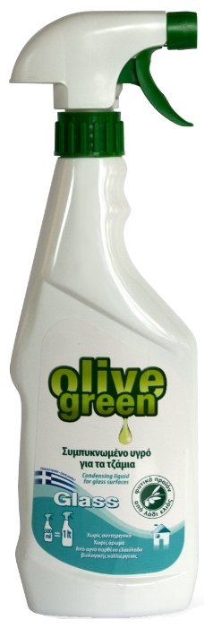 Спрей Olive Green Glass Cleaning Liquid для мытья стёкол (фото modal 1)
