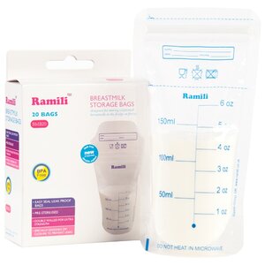 Ramili Baby Пакеты для хранения грудного молока Breastmilk Storage Bags BMB20 (фото modal nav 1)