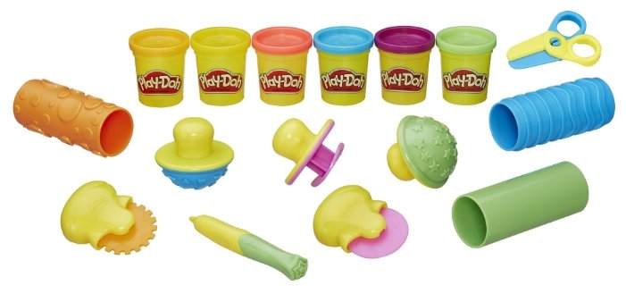 Масса для лепки Play-Doh Текстуры и инструменты (B3408) (фото modal 4)