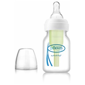 Dr. Brown's Бутылочка полипропиленовая с узким горлом для недоношенных детей, 60 мл с рождения (фото modal nav 1)