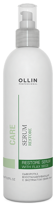 OLLIN Professional Care Сыворотка восстанавливающая с экстрактом семян льна (фото modal 1)