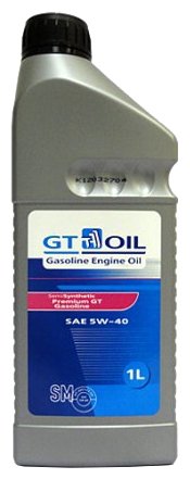 Моторное масло GT OIL Premium GT Gasoline 5W-40 1 л (фото modal 1)