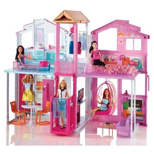 Barbie Городской дом Малибу DLY32 (фото modal nav 2)