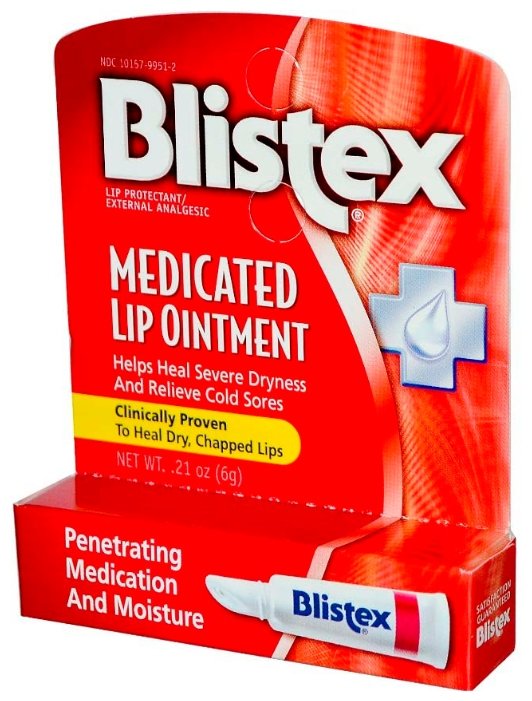Blistex Лечебная мазь для губ Medicated (фото modal 1)