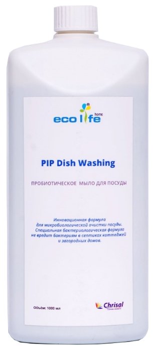 ECO life Пробиотическое мыло для посуды PIP dish washing (фото modal 2)