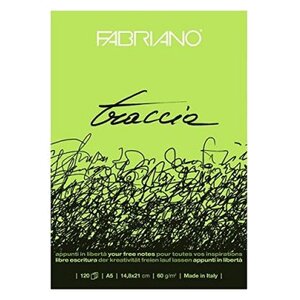 Альбом для рисования Fabriano Traccia 21 х 14.8 см (A5), 60 г/м², 120 л. (фото modal nav 1)