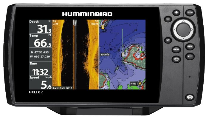 Эхолот Humminbird HELIX 7 CHIRP SI GPS G2N (фото modal 1)