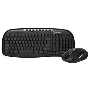 Клавиатура и мышь SmartBuy SBC-205507AG-K Black USB (фото modal nav 1)