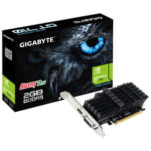 Видеокарта GIGABYTE GeForce GT 710 954Mhz PCI-E 2.0 2048Mb 5010Mhz 64 bit DVI HDMI HDCP Silent (фото modal nav 4)