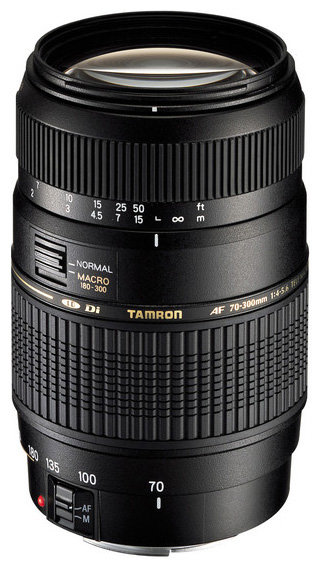 Объектив Tamron AF 70-300mm f/4-5.6 Di LD MACRO 1:2 (A17) Canon EF (фото modal 1)