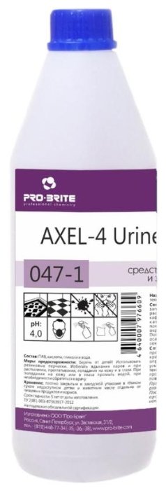 Pro-Brite Пятновыводитель Axel-4 Urine remover (фото modal 2)