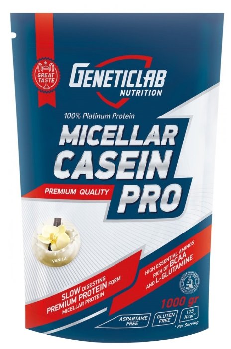Протеин Geneticlab Nutrition Casein Pro (1000 г) (фото modal 1)