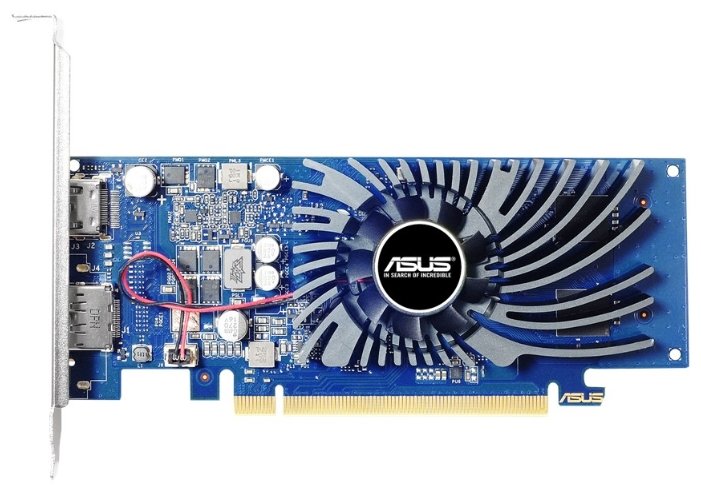 Видеокарта ASUS GeForce GT 1030 1228MHz PCI-E 3.0 2048MB 6008MHz 64 bit HDMI HDCP (фото modal 1)
