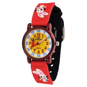 Наручные часы Радуга 111 черный/красный заяц (фото modal nav 1)