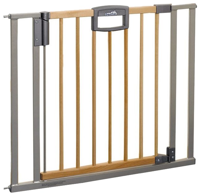 Geuther Ворота безопасности Easy Lock Natural 80.5-88.5 см (фото modal 1)