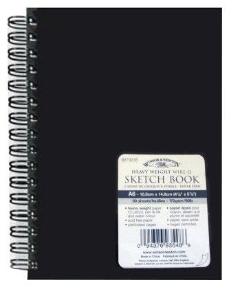Альбом Winsor & Newton Sketch Book 14.8 х 10.5 см (A6), 170 г/м², 50 л. (фото modal 1)