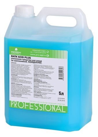 PROSEPT средство для удаления ржавчины и минеральных отложений Bath Acid + (фото modal 3)
