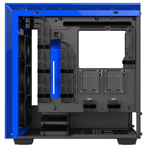 Компьютерный корпус NZXT H700i Black/blue (фото modal nav 4)