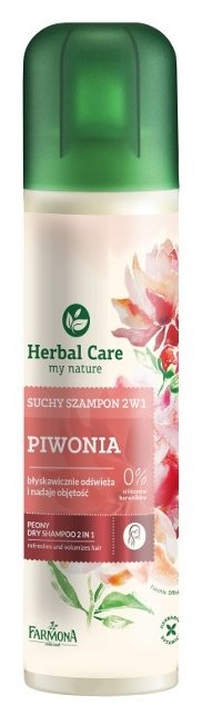 Сухой шампунь Farmona Herbal Care Piwonia, 180 мл (фото modal 1)