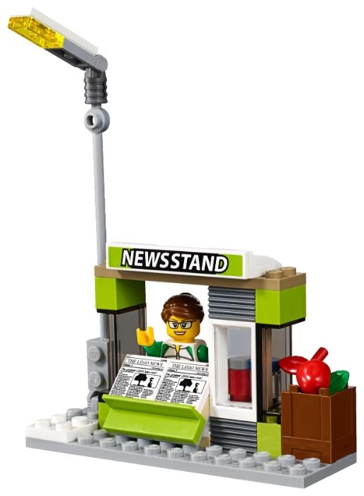 Конструктор LEGO City 60154 Автобусная остановка (фото modal 5)