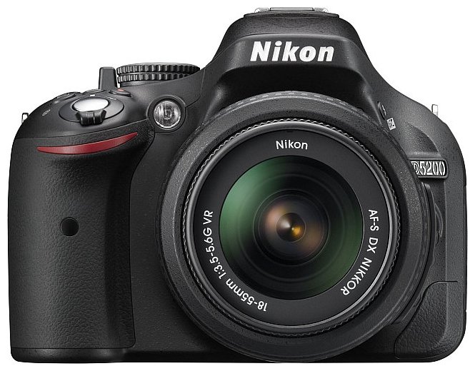 Зеркальный фотоаппарат Nikon D5200 Kit (фото modal 1)