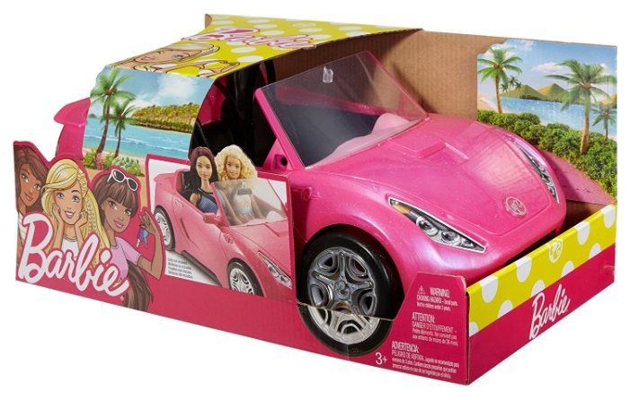Barbie автомобиль кабриолет Корвет (DVX59) (фото modal 2)