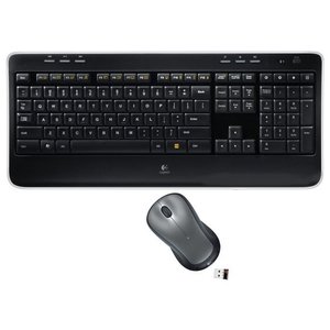 Клавиатура и мышь Logitech Wireless Combo MK520 Black USB (фото modal nav 1)