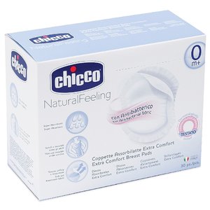 Chicco Антибактериальные прокладки для груди Natural Feeling (фото modal nav 3)