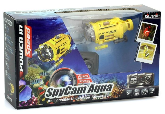 Подводная лодка Silverlit Power in Speed SpyCam Aqua (82418) 11 см (фото modal 6)