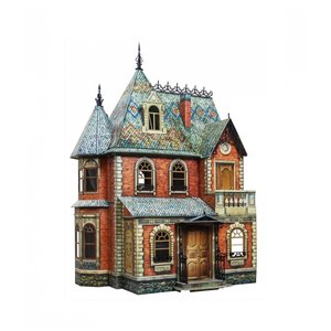 Сборная модель Умная Бумага Кукольный дом (283) (фото modal nav 3)