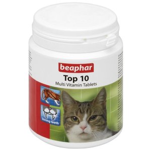Добавка в корм Beaphar Top 10 Multi Vitamin для кошек, (фото modal nav 1)