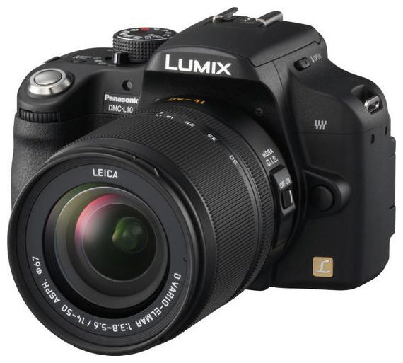 Зеркальный фотоаппарат Panasonic Lumix DMC-L10 Kit (фото modal 1)