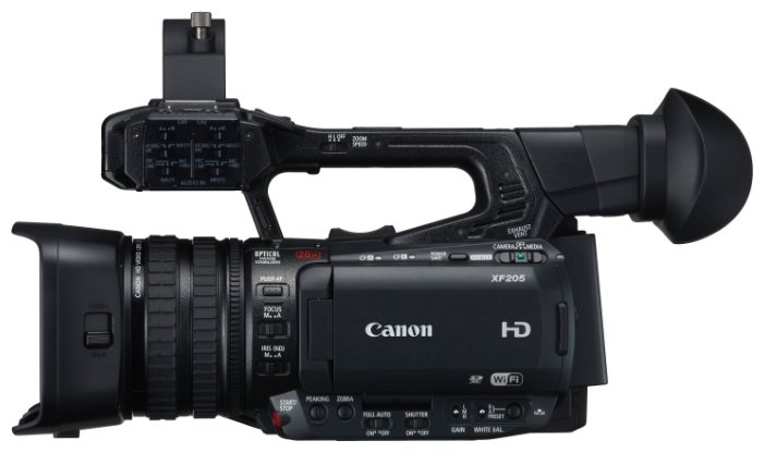 Видеокамера Canon XF205 (фото modal 1)